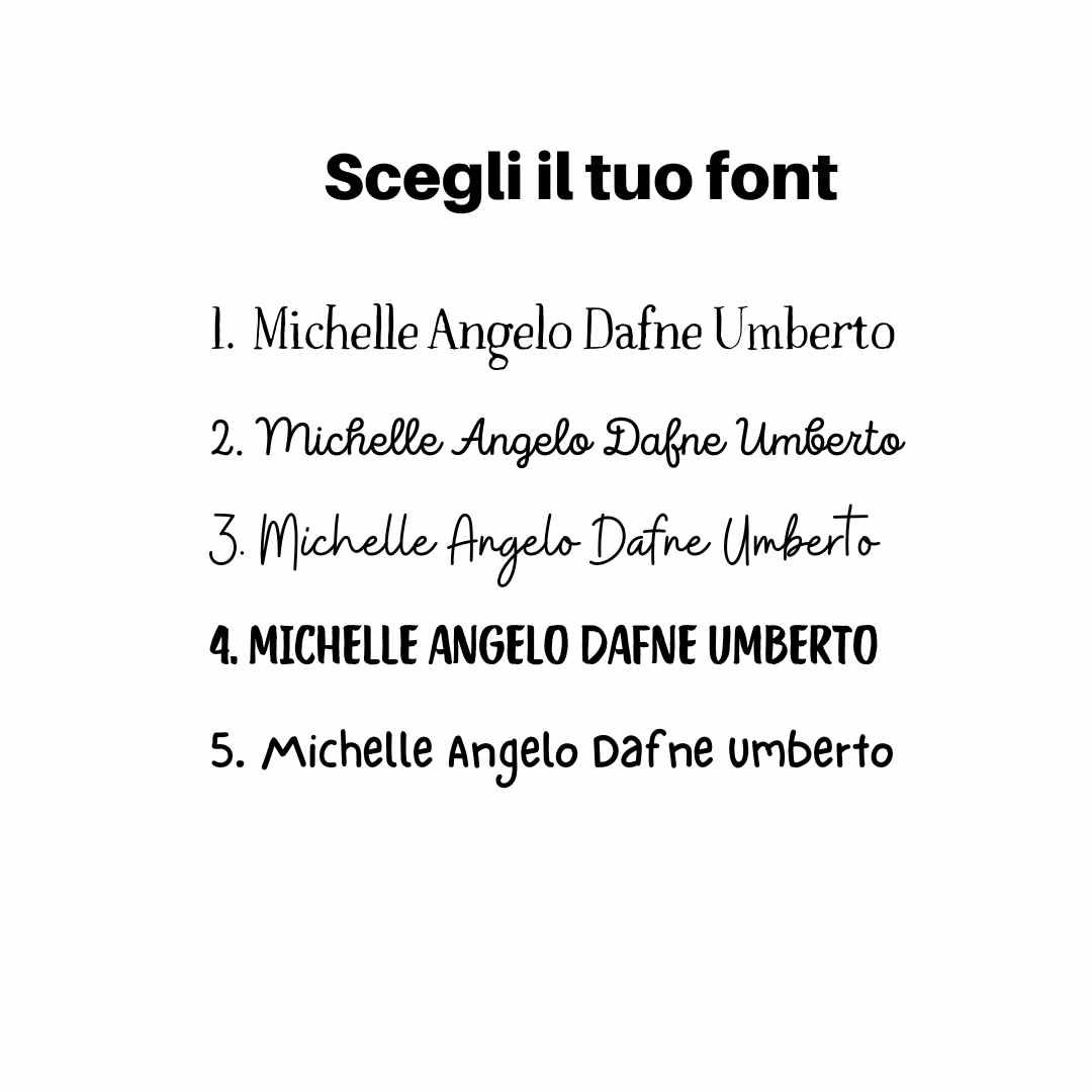 Asciugamano Personalizzato in Cotone per Asilo e Scuola