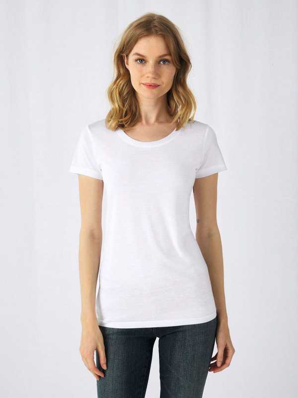 TSHIRT BIANCA SUBLIMATICA B&C WOMAN