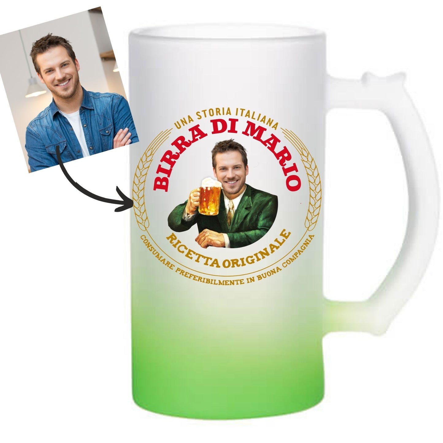 Boccale birra personalizzato
