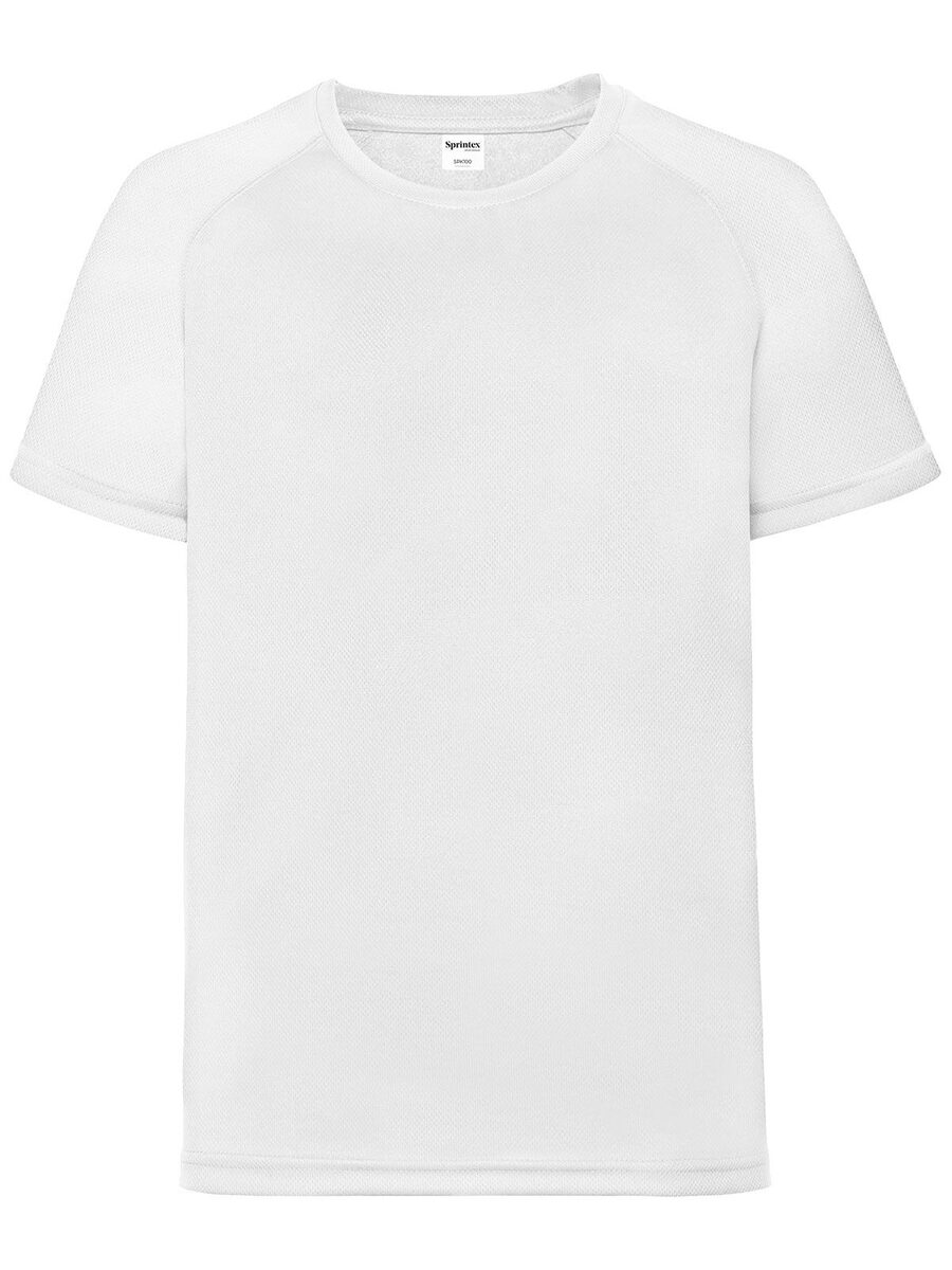 TSHIRT RUNNING BAMBINO BIANCA