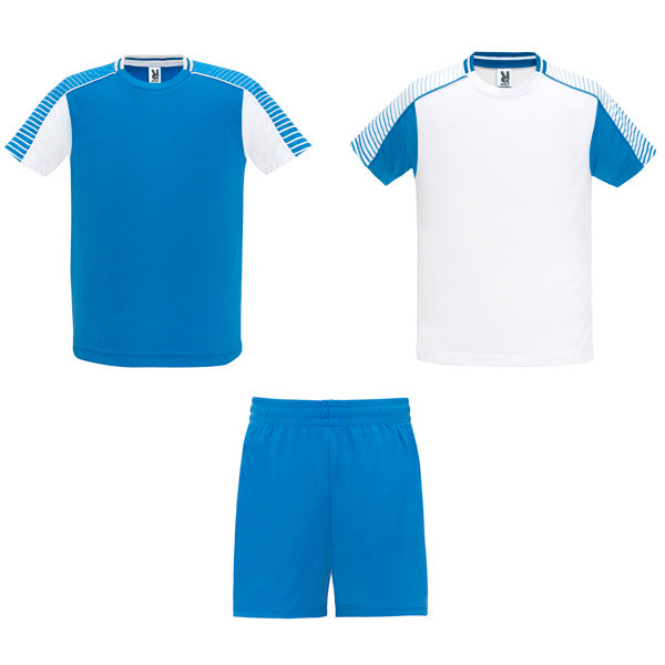 Completo calcio pantaloncino + 2 magliette