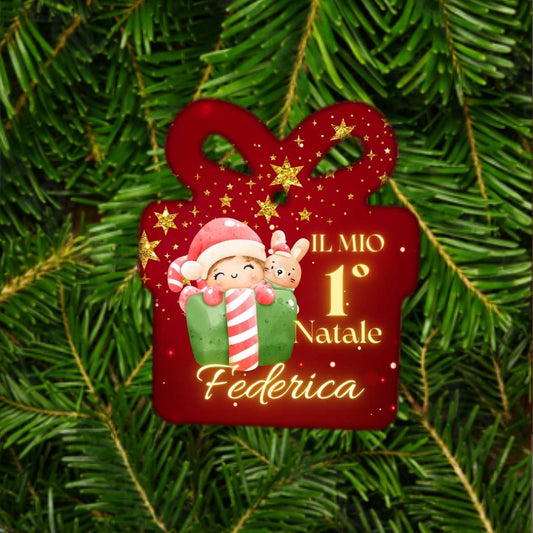 Addobbo Natalizio "il mio primo Natale"