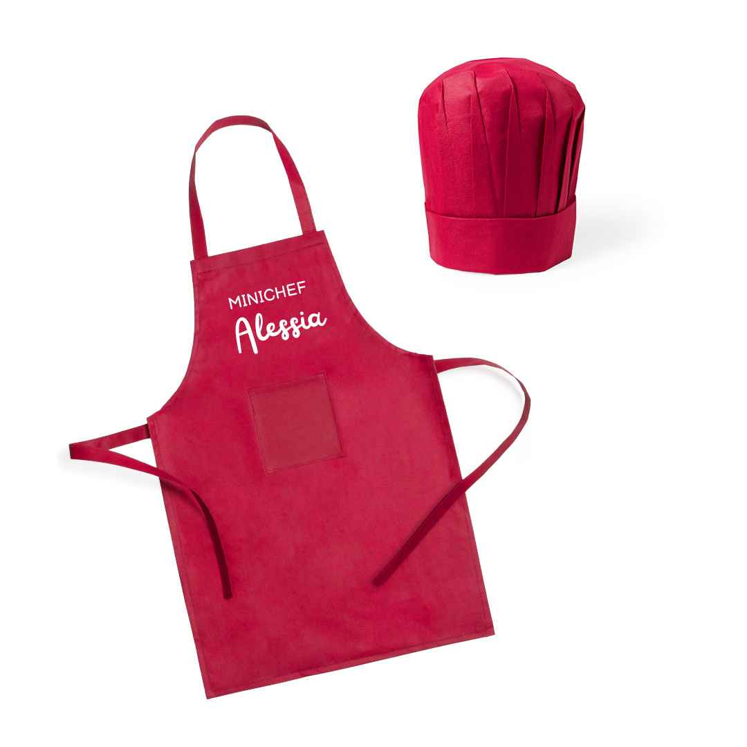 Set cucina regalo personalizzato #Nataleinfamiglia - Grembiuli, mattarello e formine per biscotti