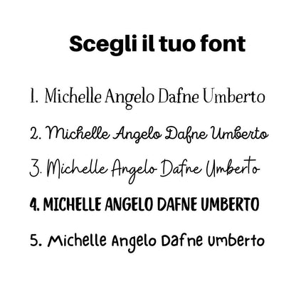 Kit Scuola Personalizzato – Zainetto in Cotone Bio + Borraccia Omaggio con Nome