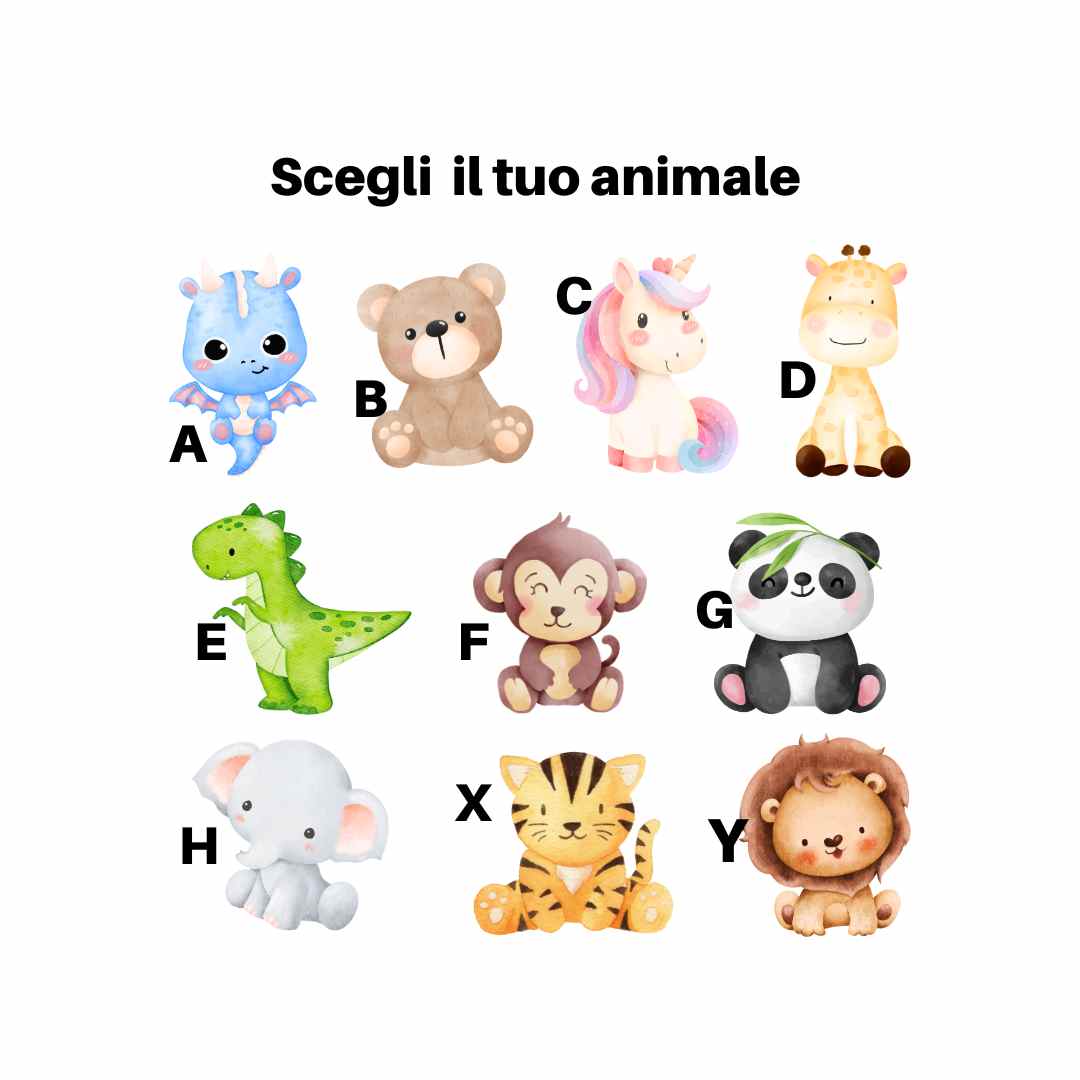 Borraccia in Alluminio Personalizzabile - Perfetta per Scuola e Asilo