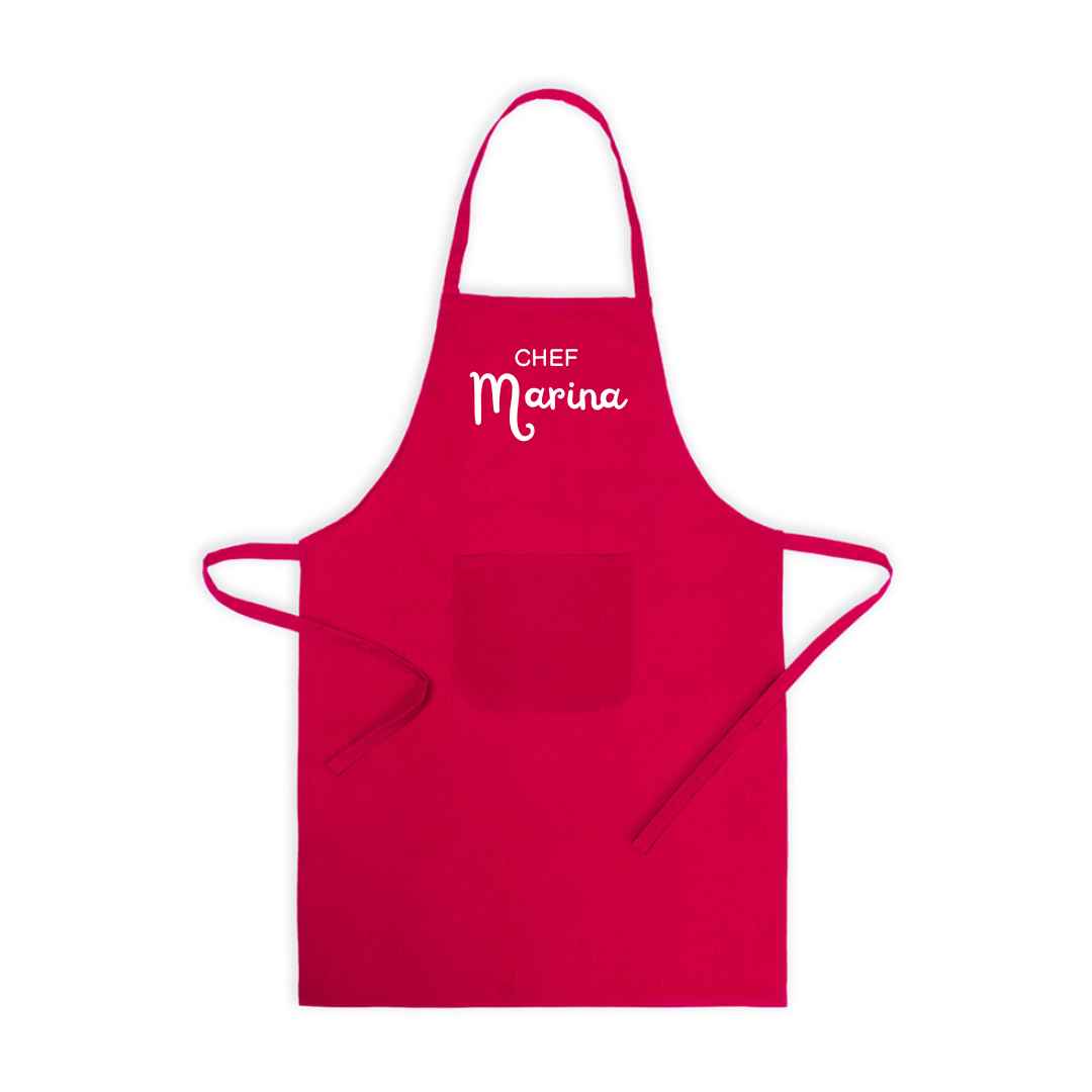 Set cucina regalo personalizzato #Nataleinfamiglia - Grembiuli, mattarello e formine per biscotti