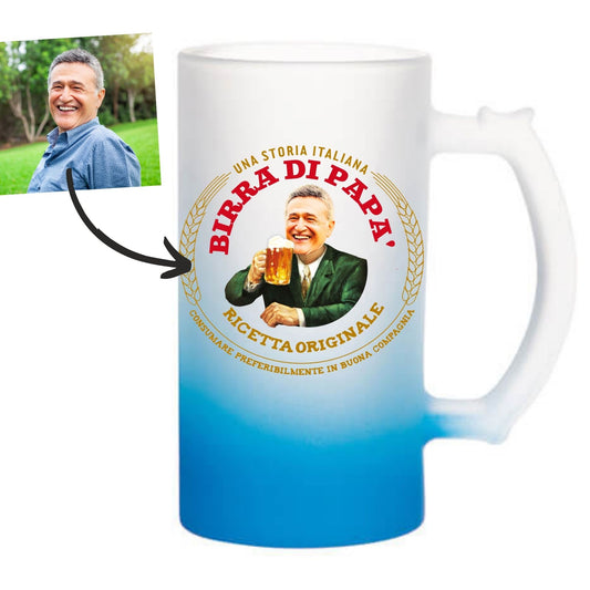 Personalized beer mug