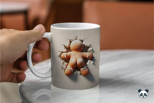 Tazza Natalizia "Chiappe al vento"