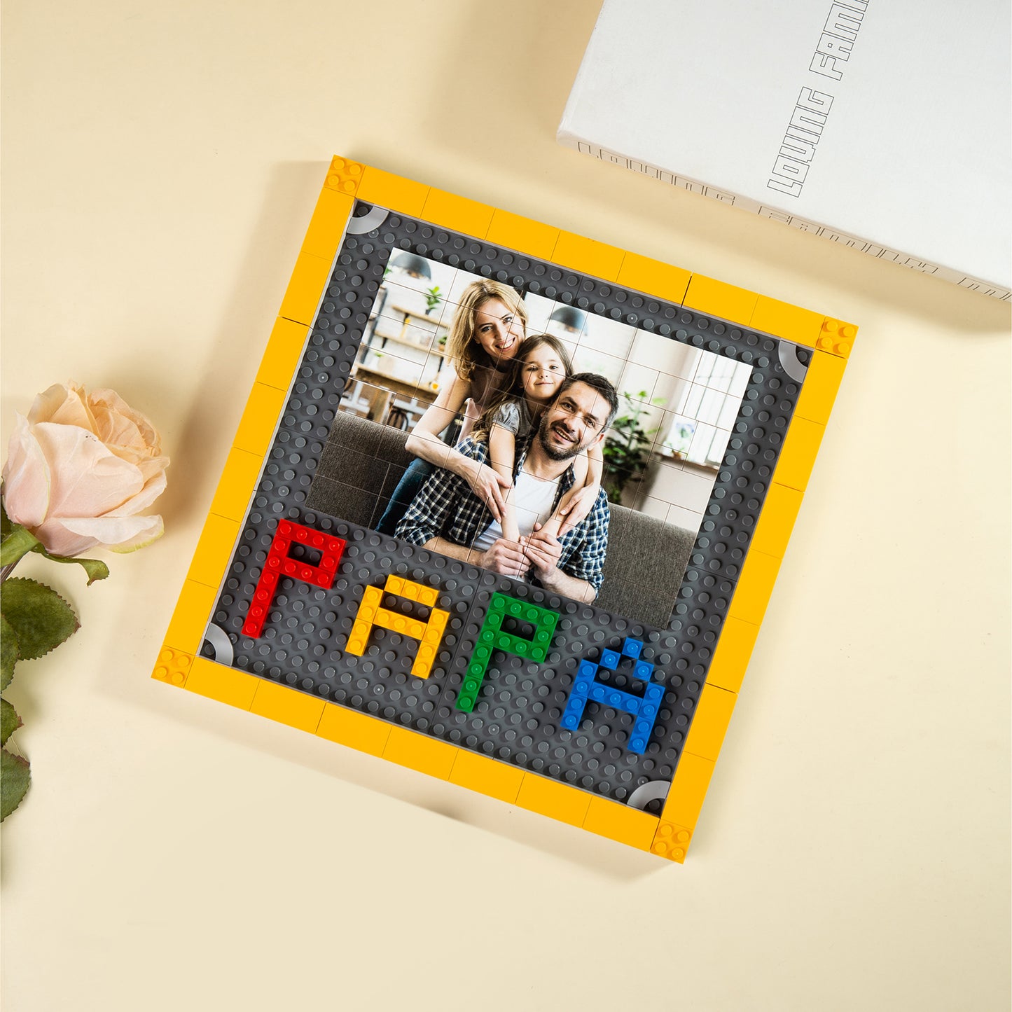 Quadretto Lego Personalizzato - Papà