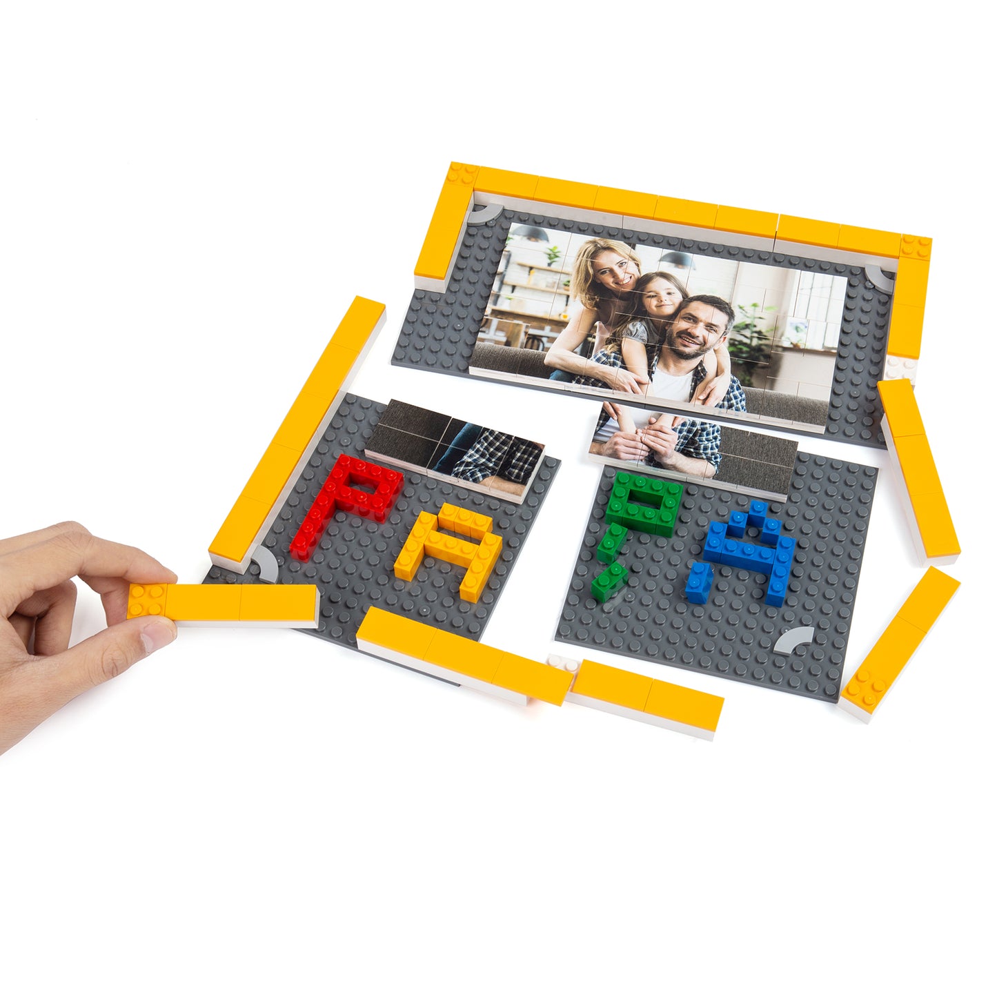 Quadretto Lego Personalizzato - Papà