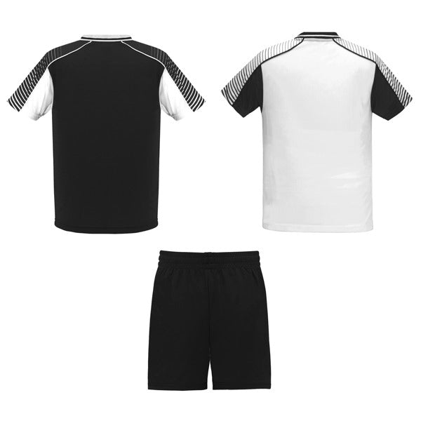 Completo calcio pantaloncino + 2 magliette