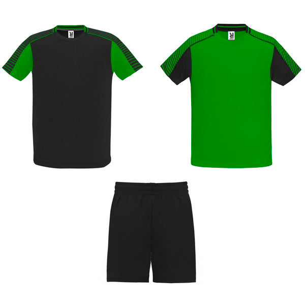 Completo calcio pantaloncino + 2 magliette
